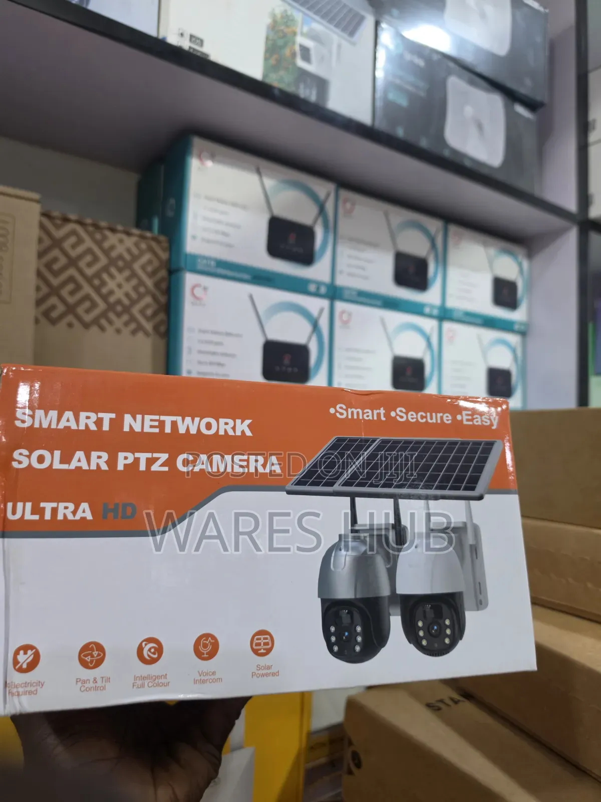 V380 Pro 4G Solar CCTV Camera