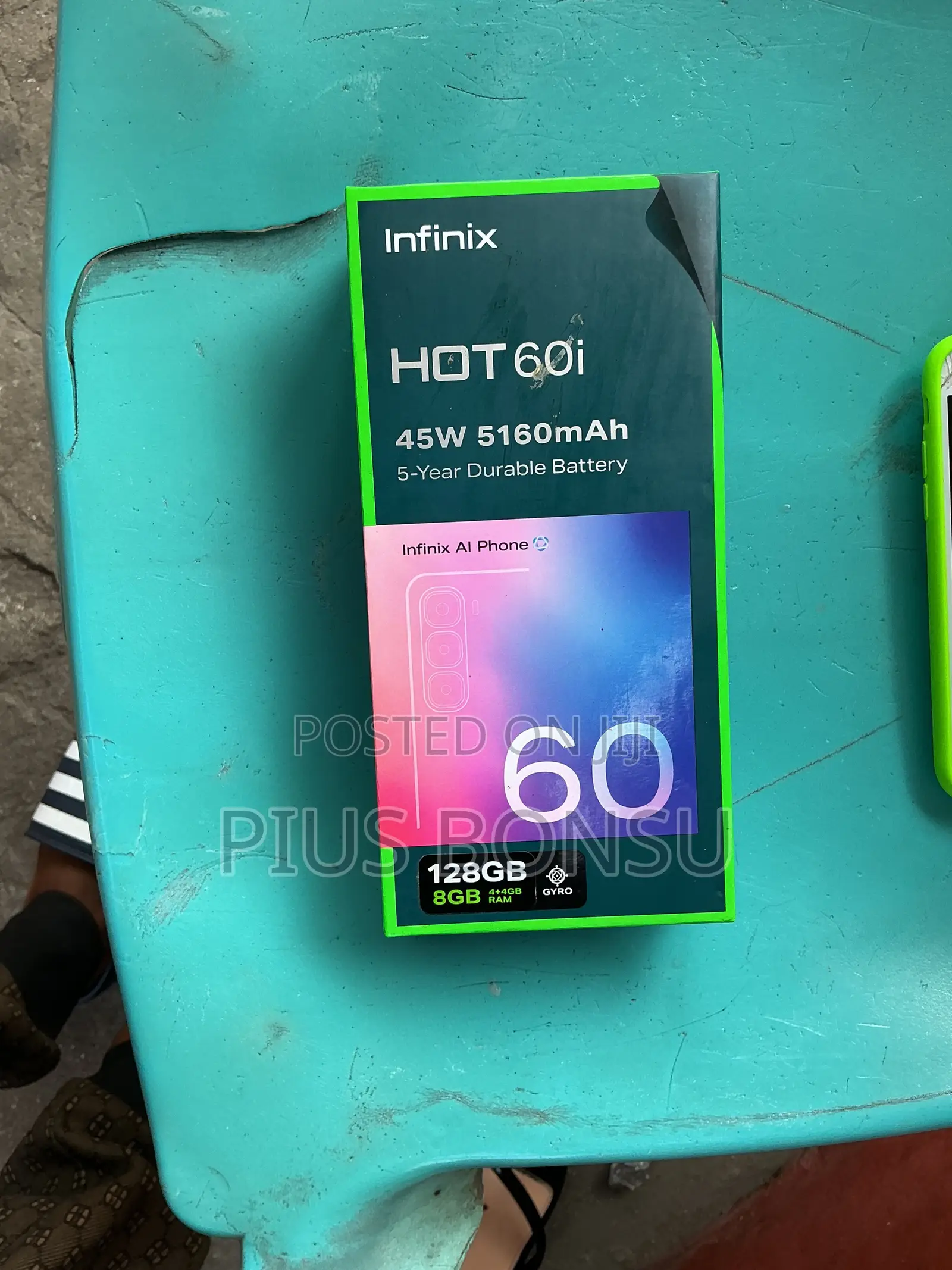 Infinix Hot 60 128 GB Black