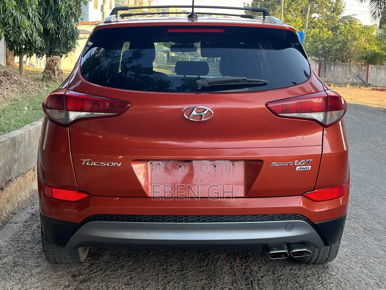 Hyundai Tucson Sport AWD 2017 Orange
