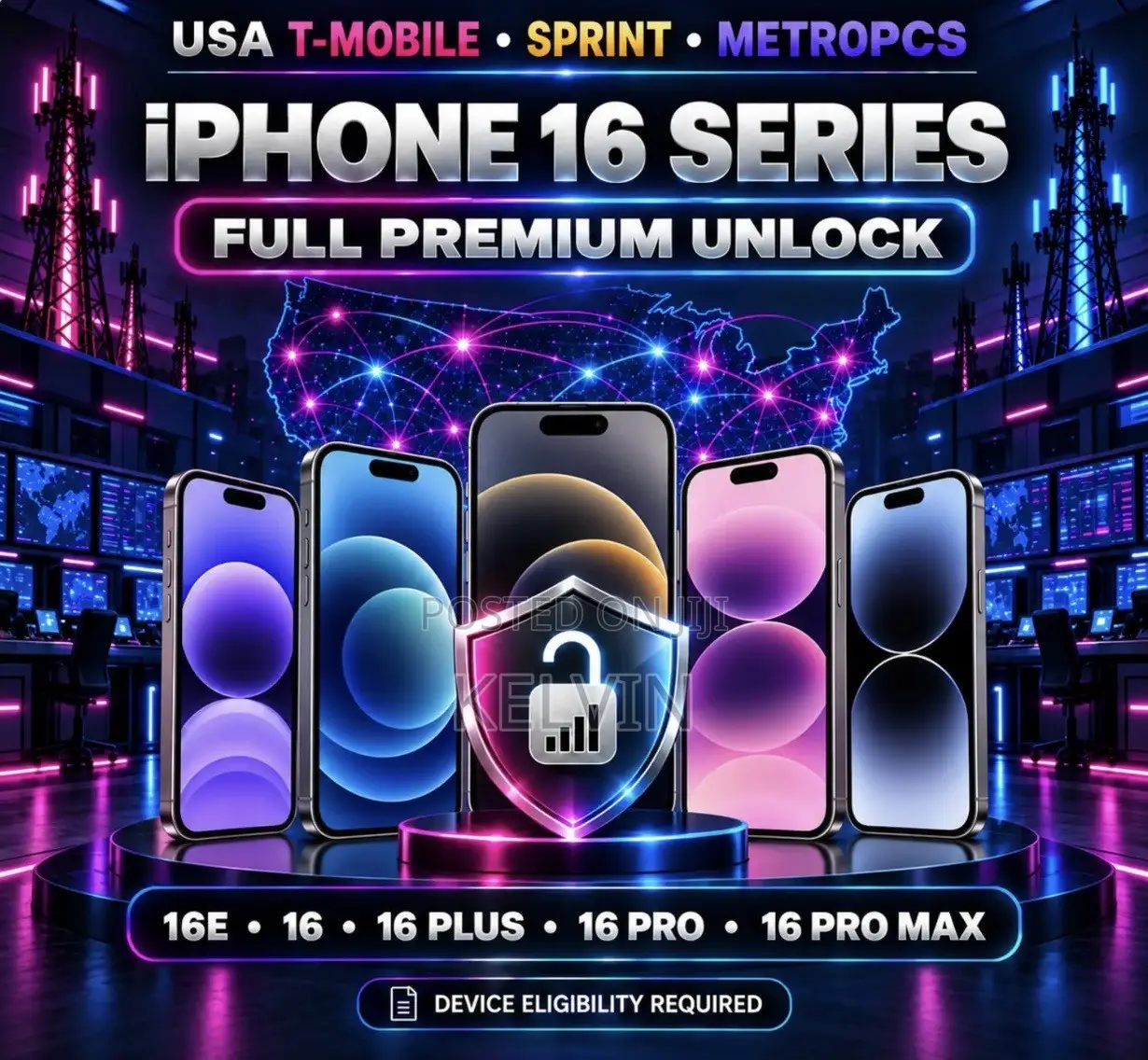T-Mobile, Sprint, Metro PC Premium Network Unlock