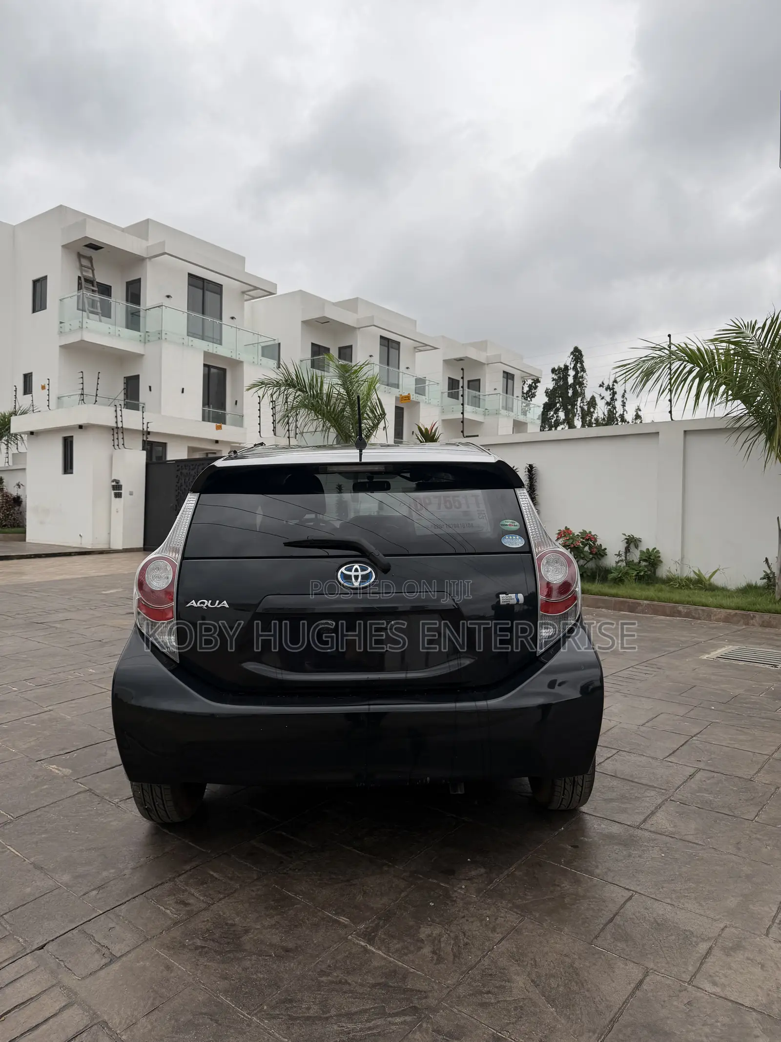 Toyota Aqua 2012 Matt Black