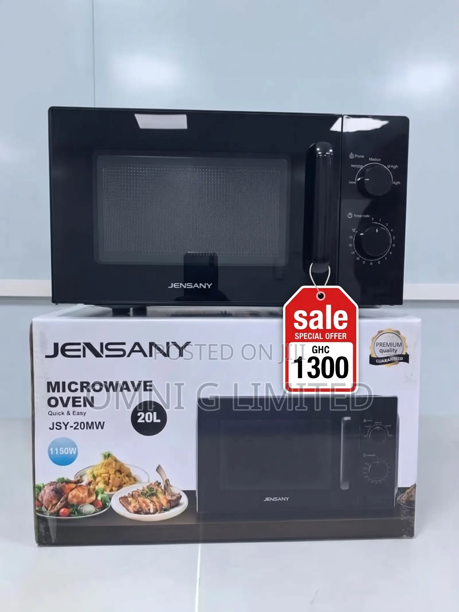 Jensany 20L Microwave Oven (JSY-20MW)