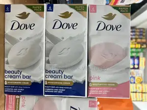 Dove Bar Soap 6pcs