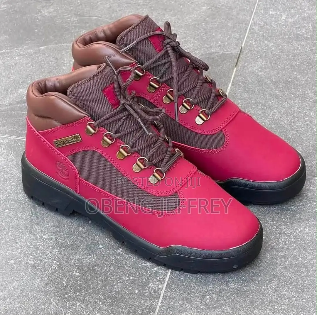 Original Timberland Waterproof Field Boot Burgundy