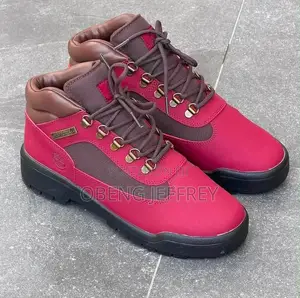 Original Timberland Waterproof Field Boot Burgundy