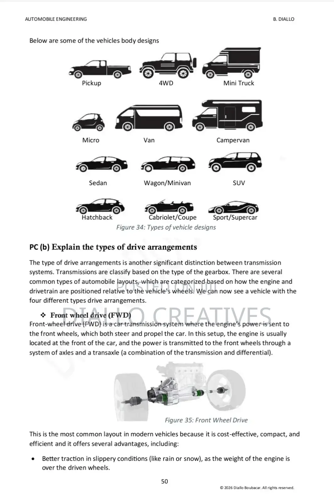 Automobile Engineering Technology Textbook