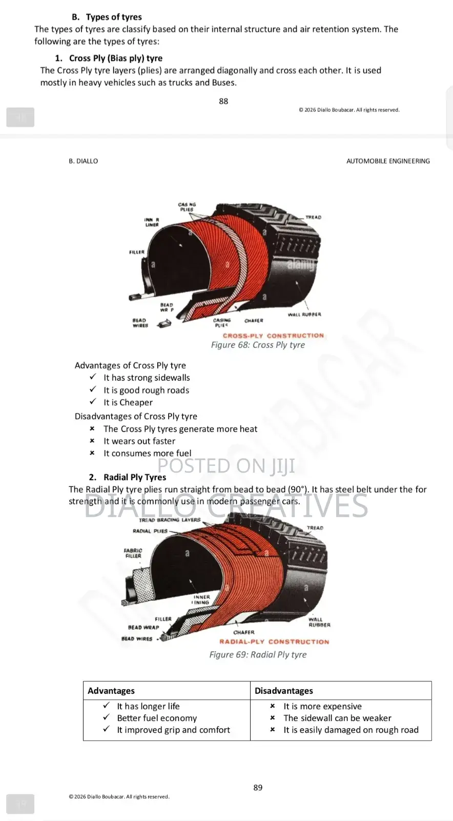 Automobile Engineering Technology Textbook