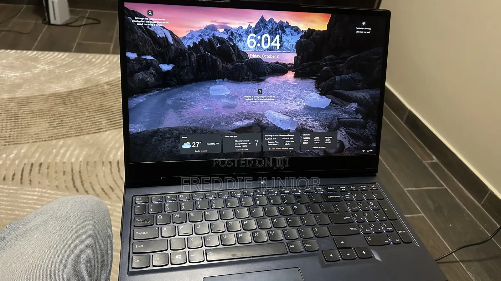 Laptop Lenovo Legion 5 24GB AMD Ryzen 7 HDD+SSD 1T