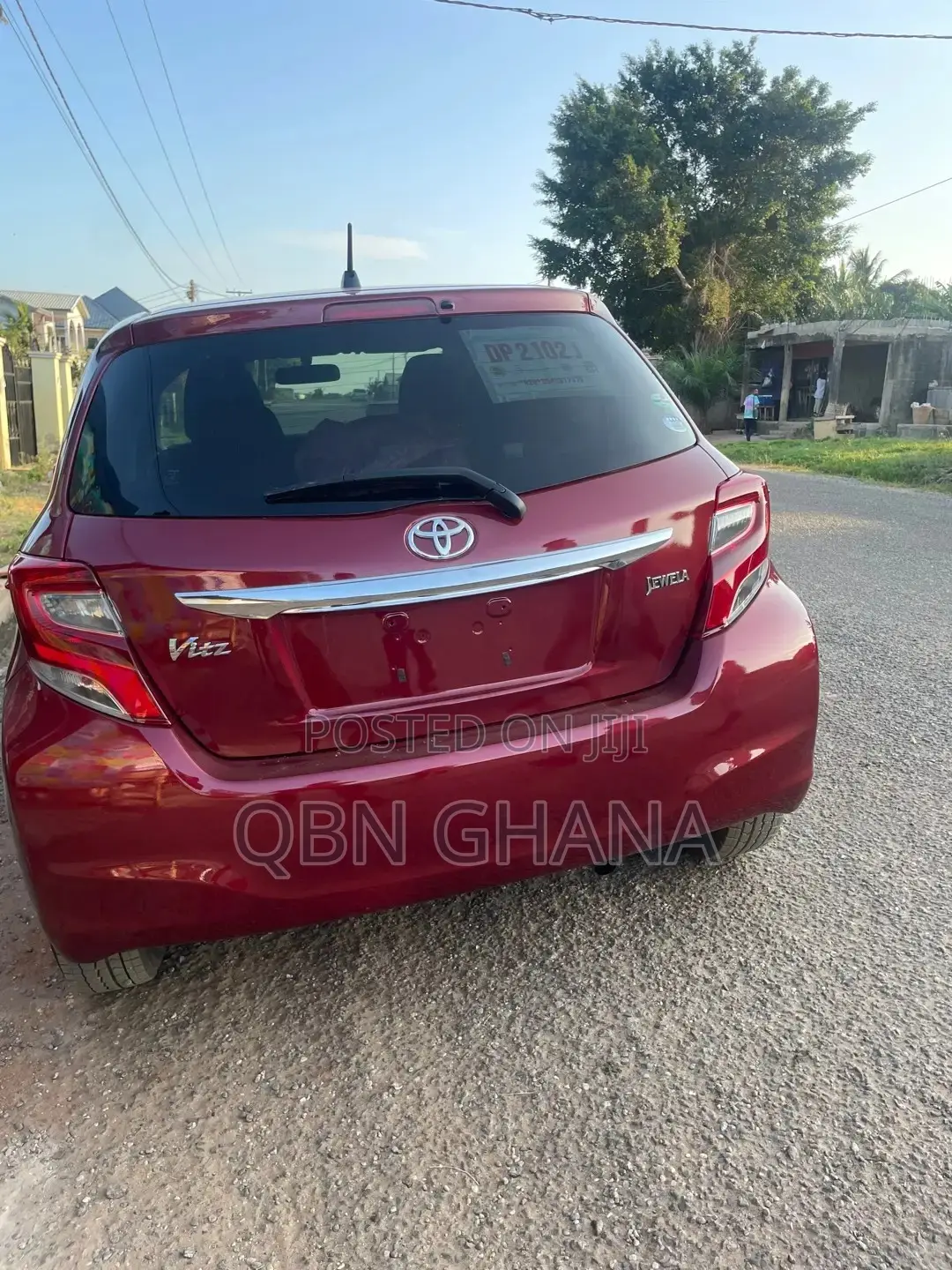 Toyota Vitz 2015 Burgundy