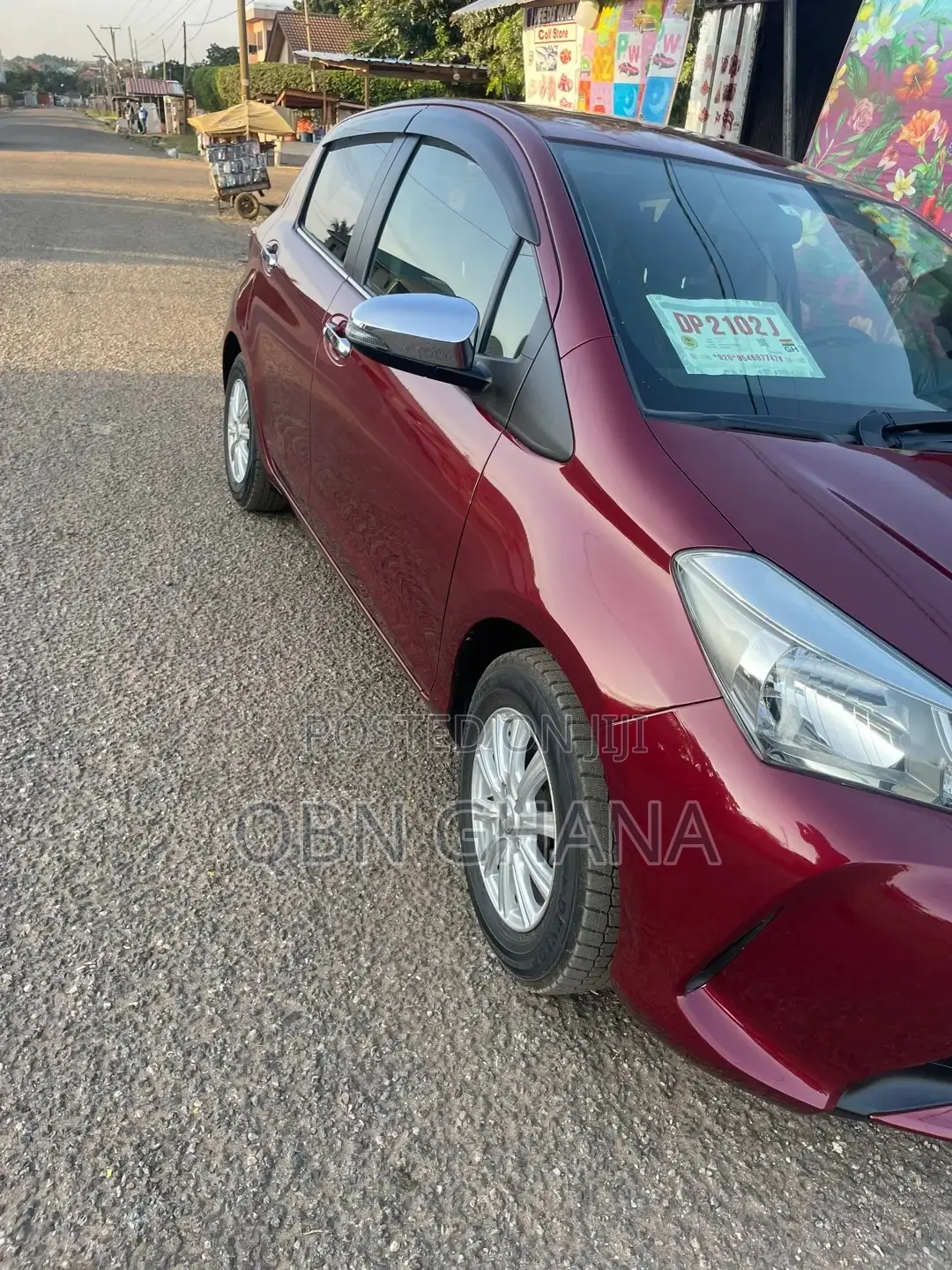 Toyota Vitz 2015 Burgundy