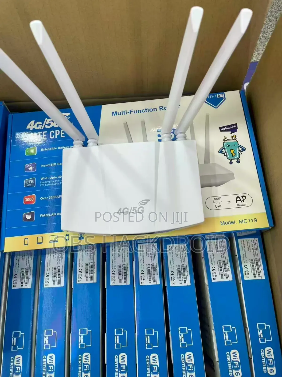 4g Powerful Wifi 6 Router