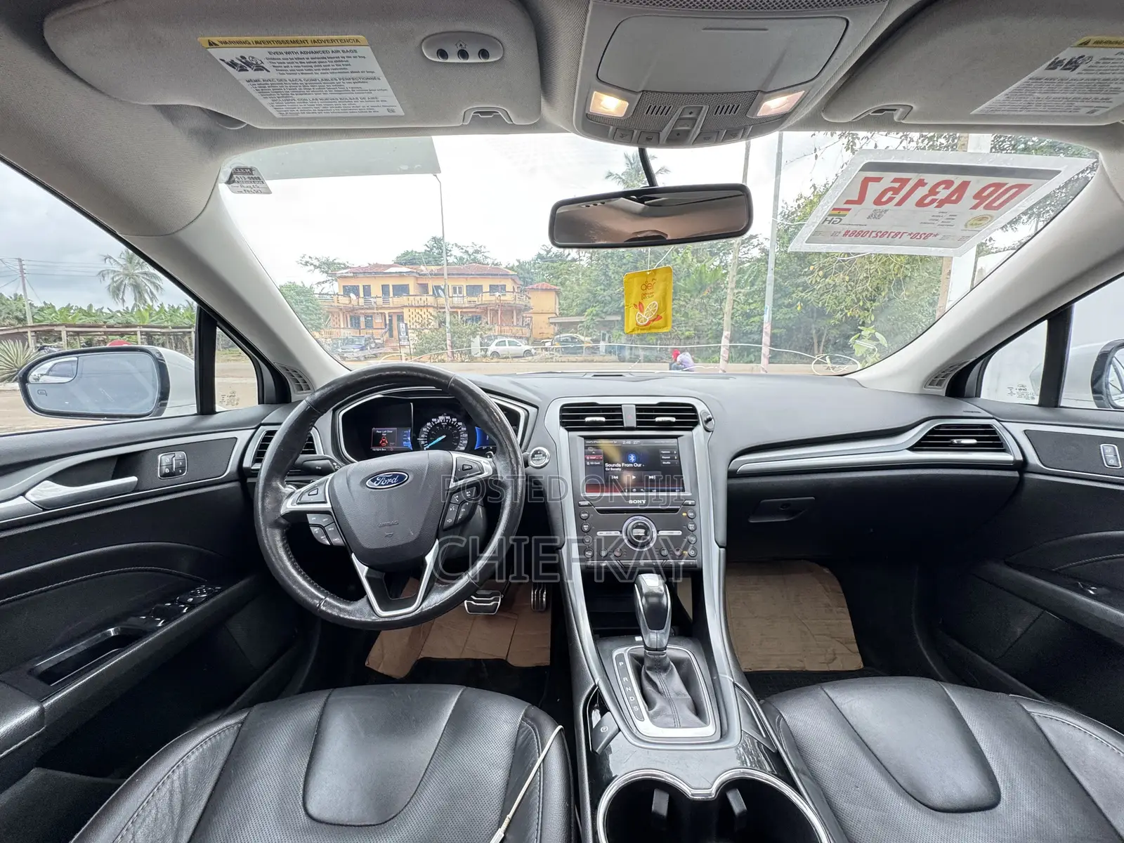 Ford Fusion Titanium AWD 2016 White