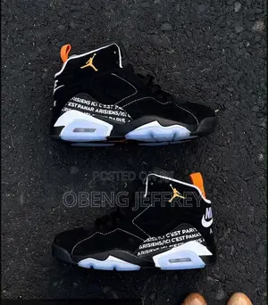 Original Air Jordan 6 Black in Varieties