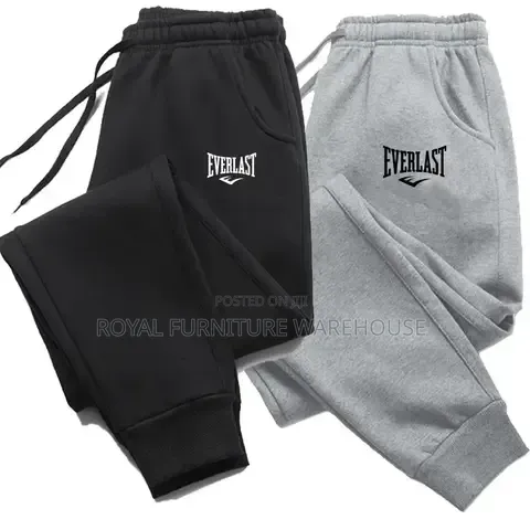 Casual Athletic Sweatpants and Joggers Featuring Various Brand Logos