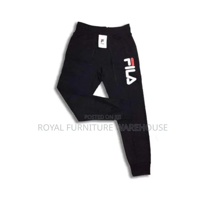 Casual Athletic Sweatpants and Joggers Featuring Various Brand Logos