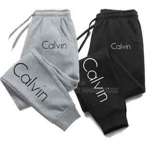 Casual Athletic Sweatpants and Joggers Featuring Various Brand Logos