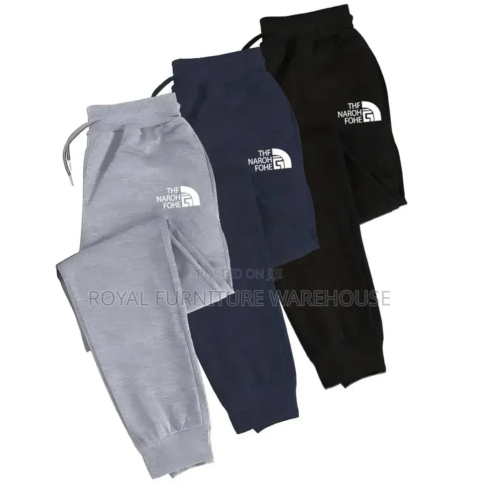 Casual Athletic Sweatpants and Joggers Featuring Various Brand Logos