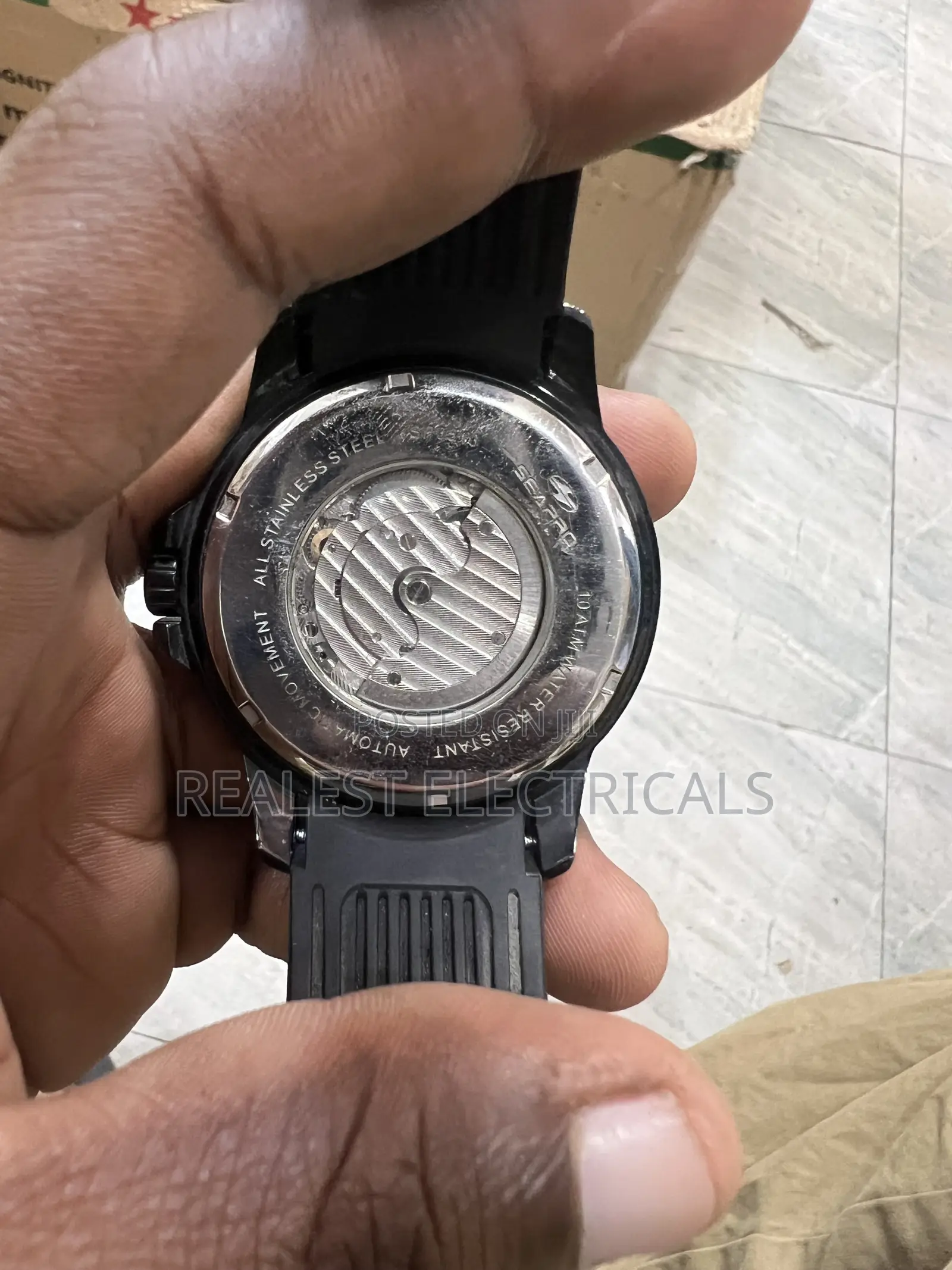 Seapro Men's Force Black Dial Watch - SP0513
