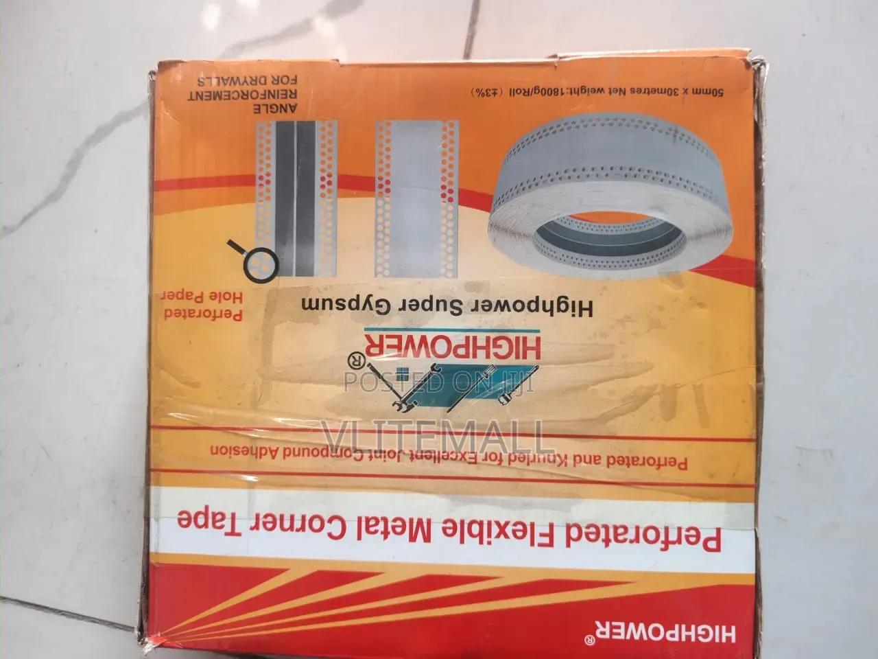 Highpower Perforated Flexible Metal Corner Tape,