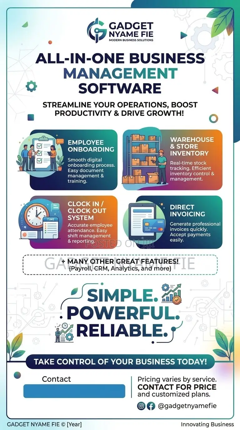 Complete Business Management Software