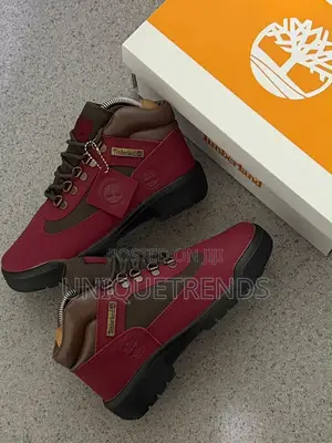 TIMBERLAND Waterproof Gore-Tex Field Boot Mid (Burgundy)