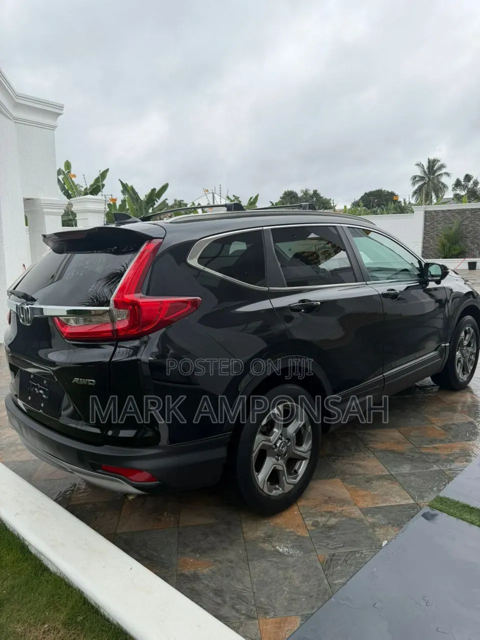 Honda CR-V EX AWD 2018 Black