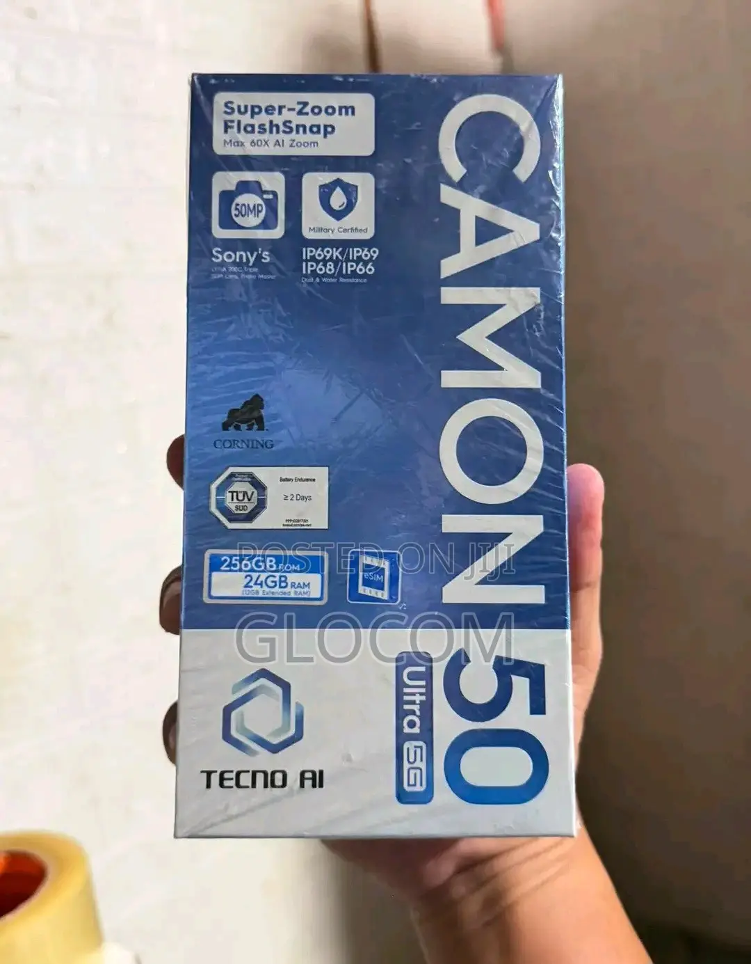 New Tecno Camon 50 Ultra 512 GB Blue