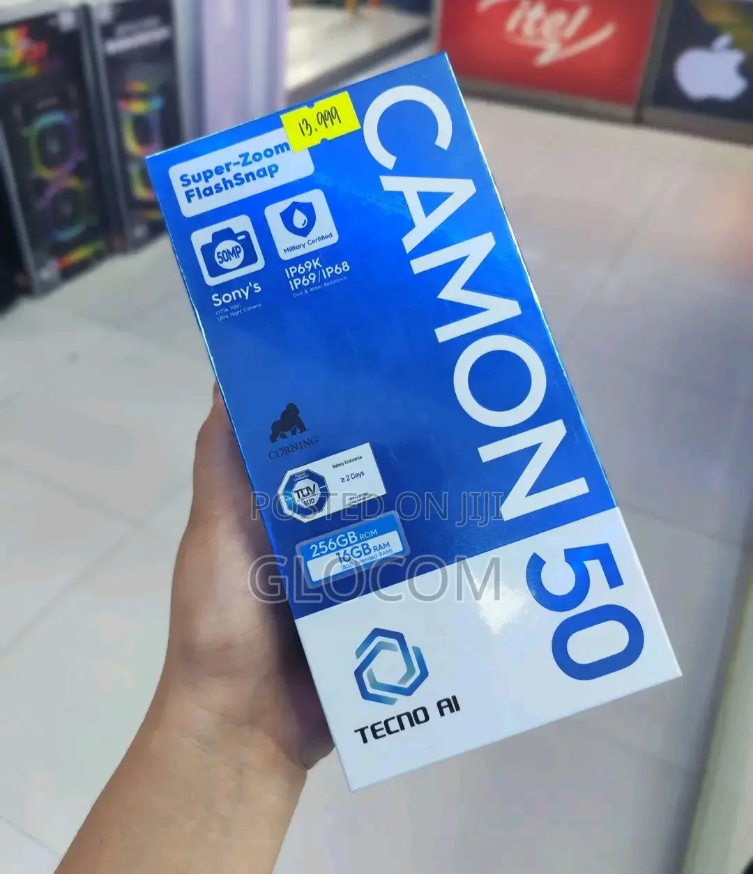 New Tecno Camon 50 Ultra 512 GB Blue