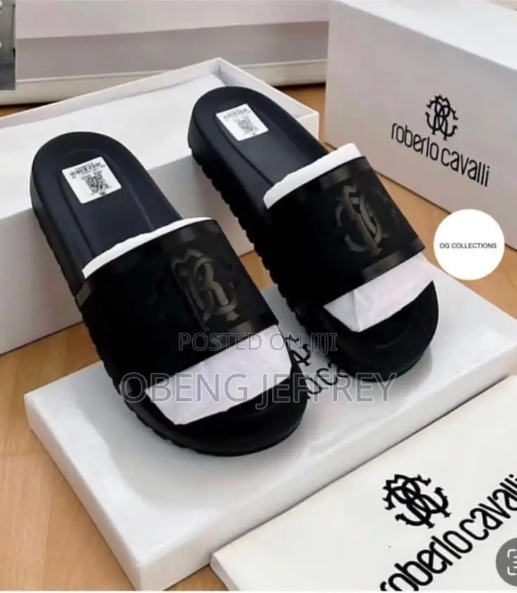 Original Roberto Cavalli Slides in Colours