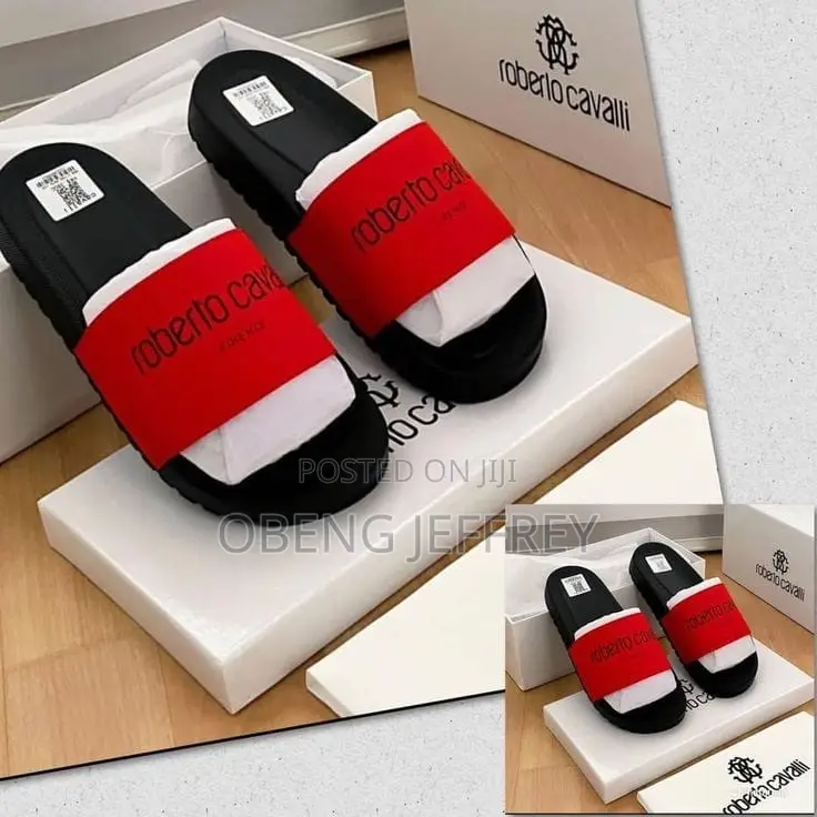 Original Roberto Cavalli Slides in Colours
