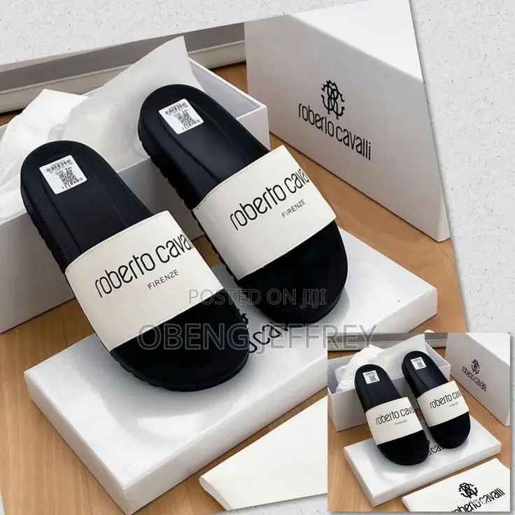 Original Roberto Cavalli Slides in Colours