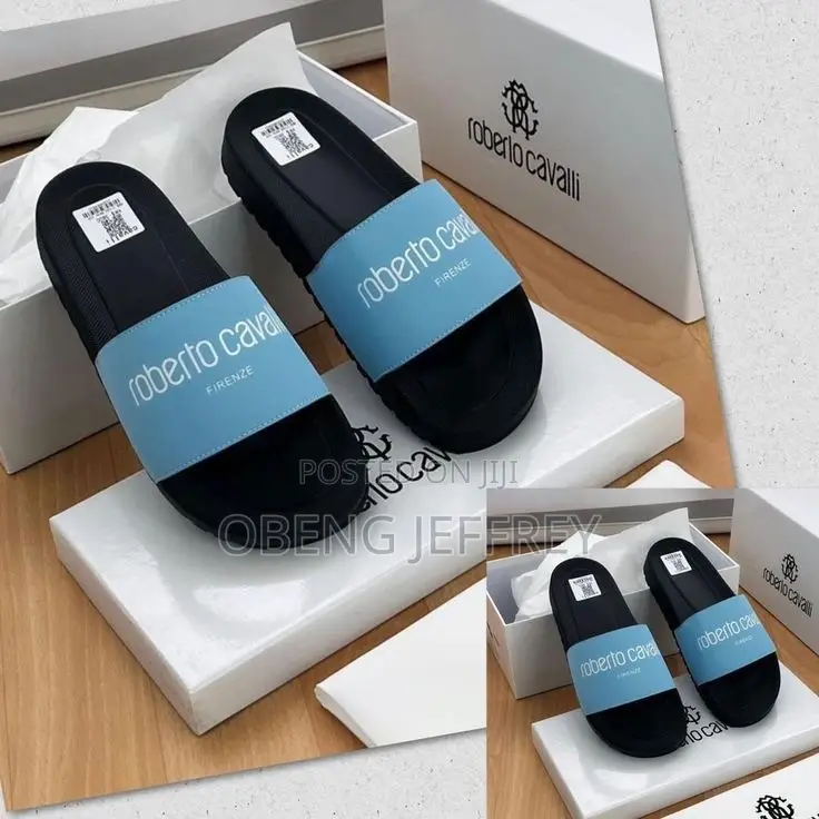 Original Roberto Cavalli Slides in Colours