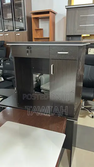 1m Office Desk With 2 Drawers