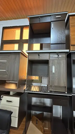 1m Office Desk With 2 Drawers