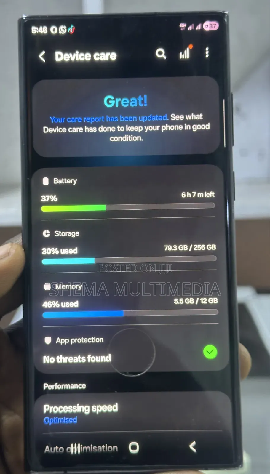 Samsung Galaxy S22 Ultra 5G 256 GB Pink