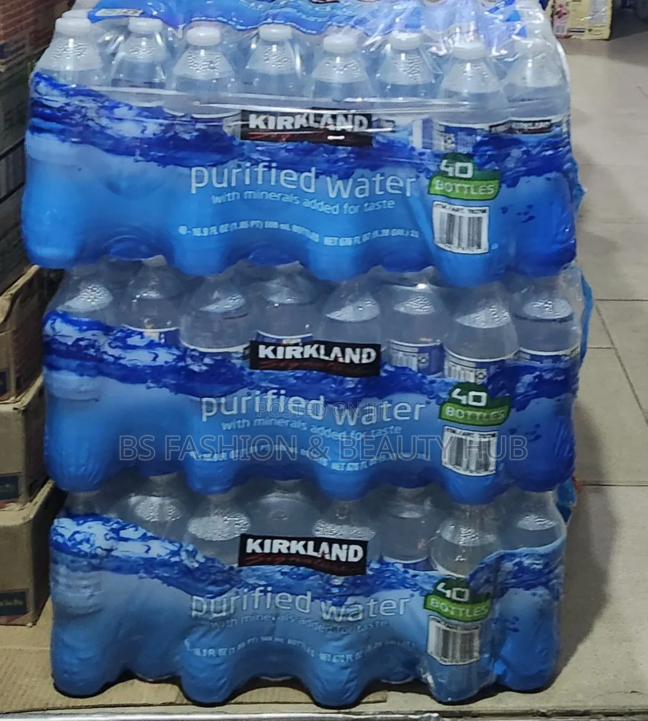 Kirkland Signature Purified Water
