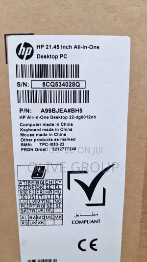 New HP 200 G4 22 All-in-One 8GB Intel Core i3 SSD 512GB