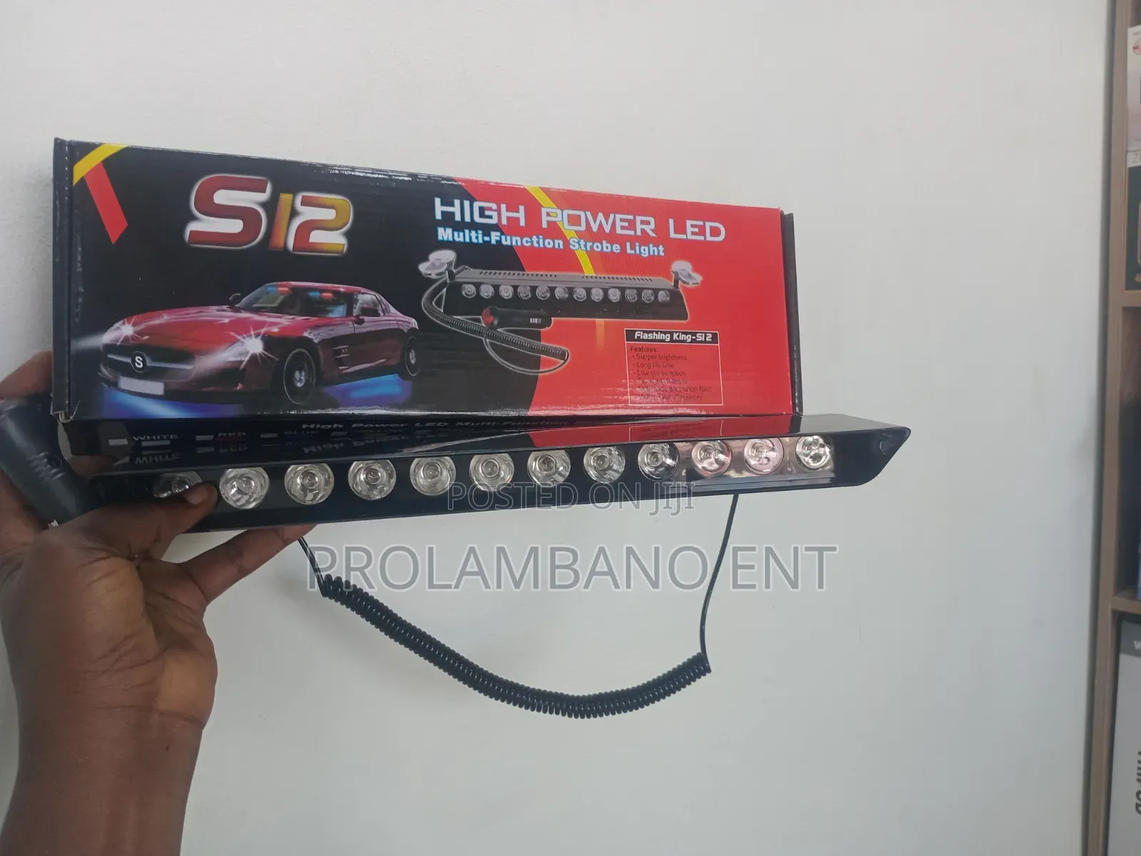 *S12 High Power LED Strobe Light - 12 LED