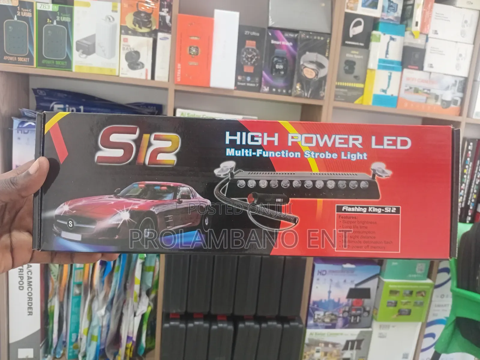 *S12 High Power LED Strobe Light - 12 LED