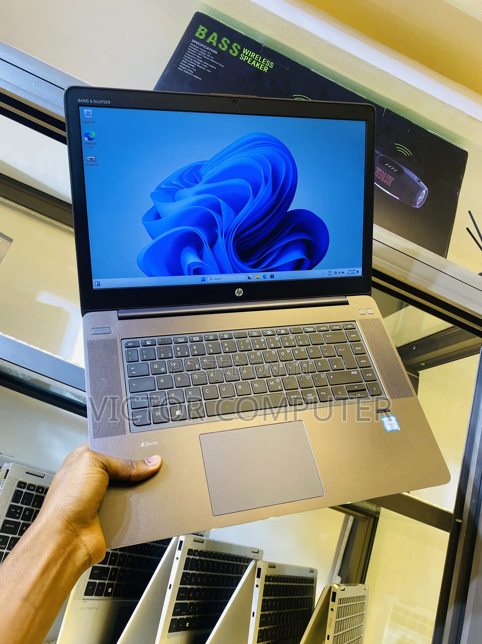 Laptop HP ZBook Studio G3 16GB Intel Core i7 SSD 256GB