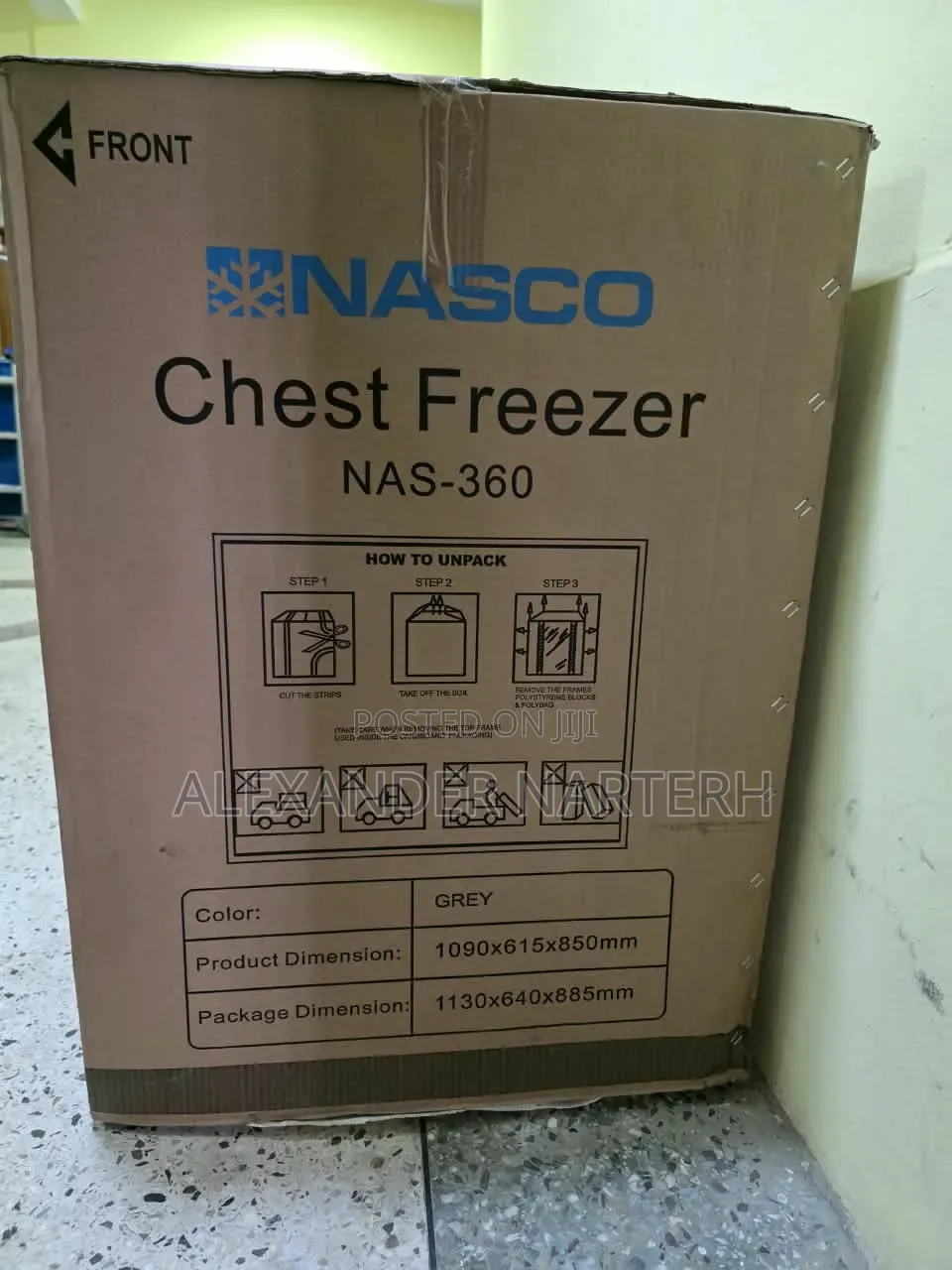 Brand New NASCO NAS-360 Chest Freezer|Never Used
