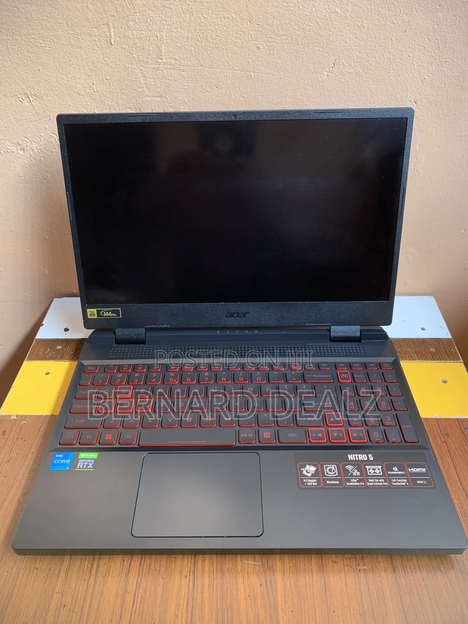 New Laptop Acer Nitro 5 8GB Intel Core i5 HDD+SSD 512GB