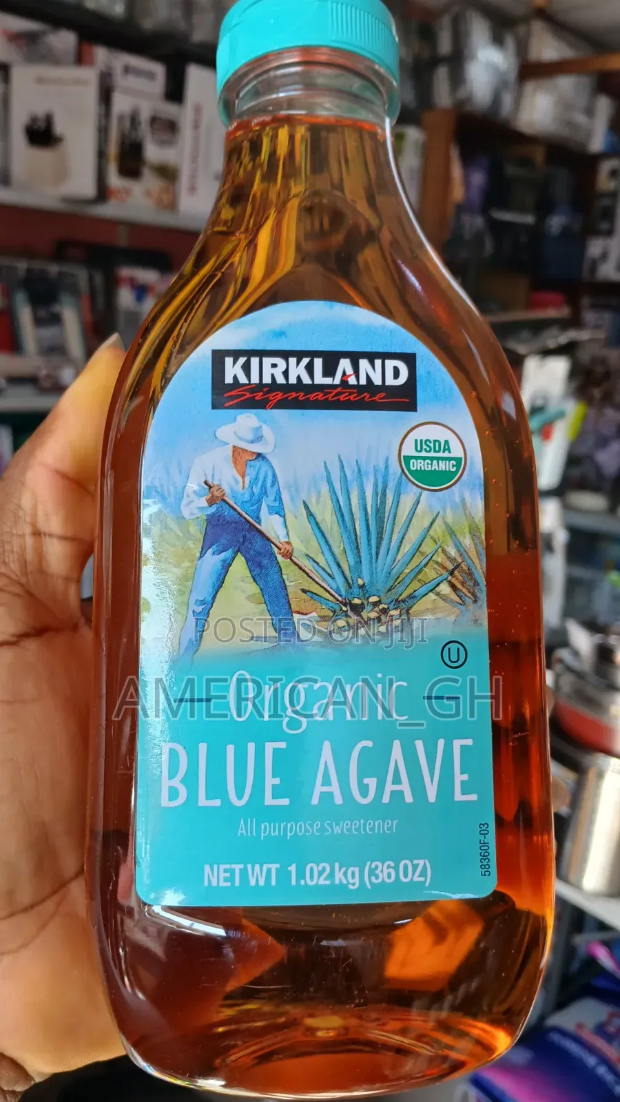 Organic Blue Agave All Purpose Sweetner, 1.02kg