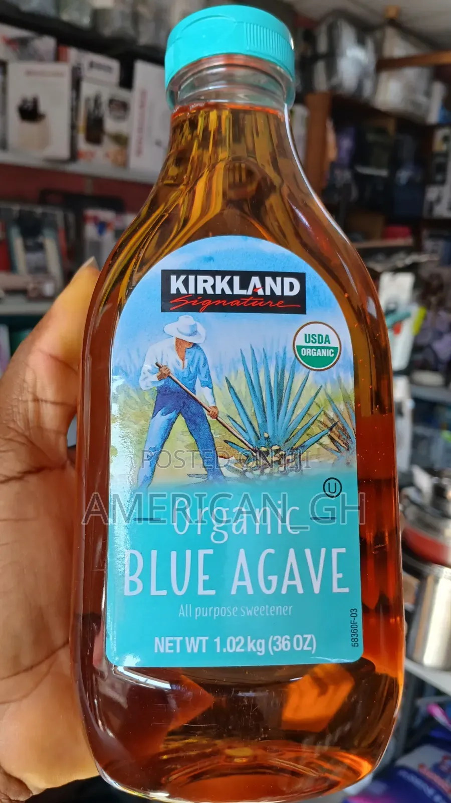 Organic Blue Agave All Purpose Sweetner, 1.02kg