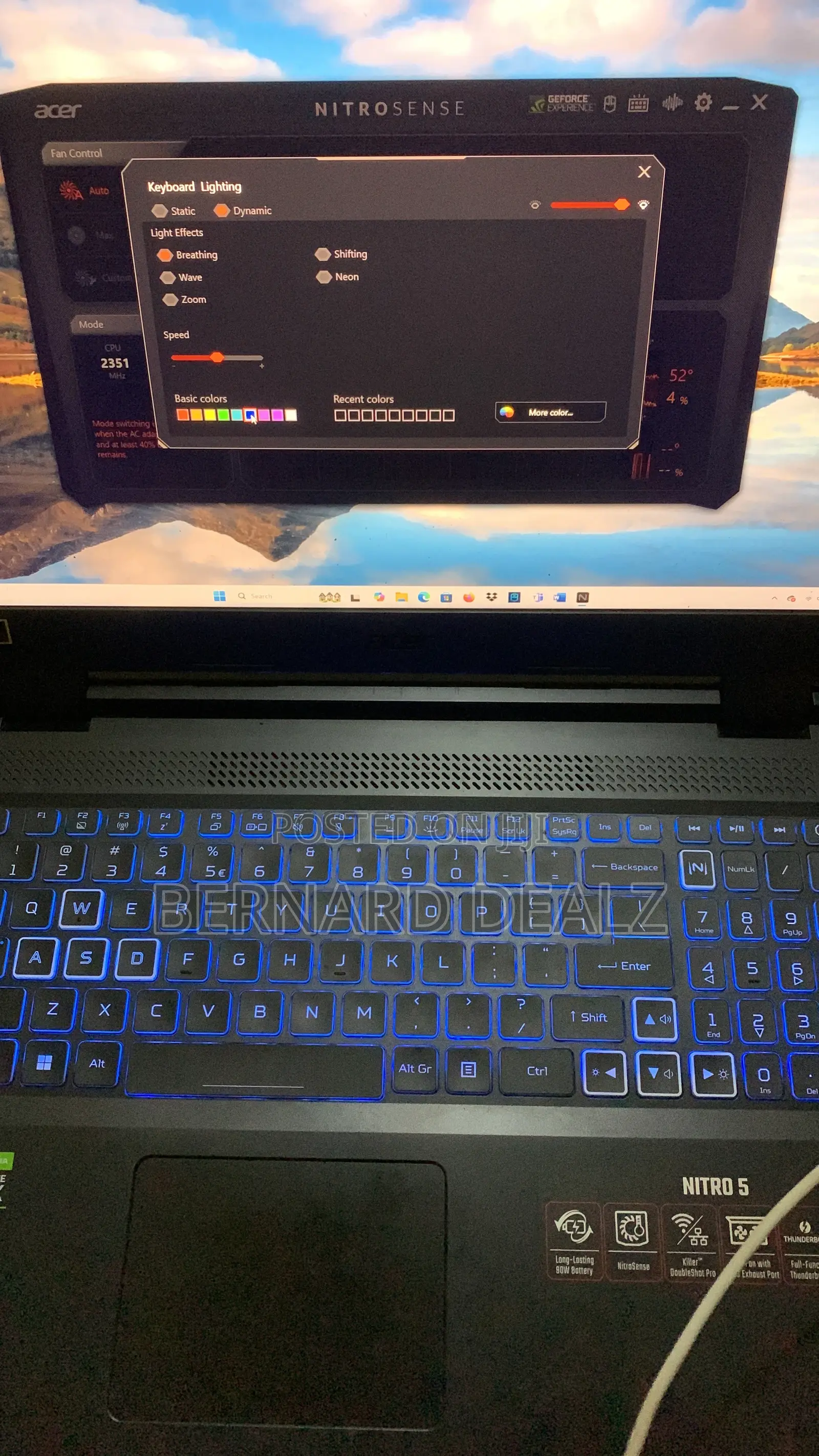 Laptop Acer Nitro 5 16GB Intel Core i5 HDD+SSD 512GB