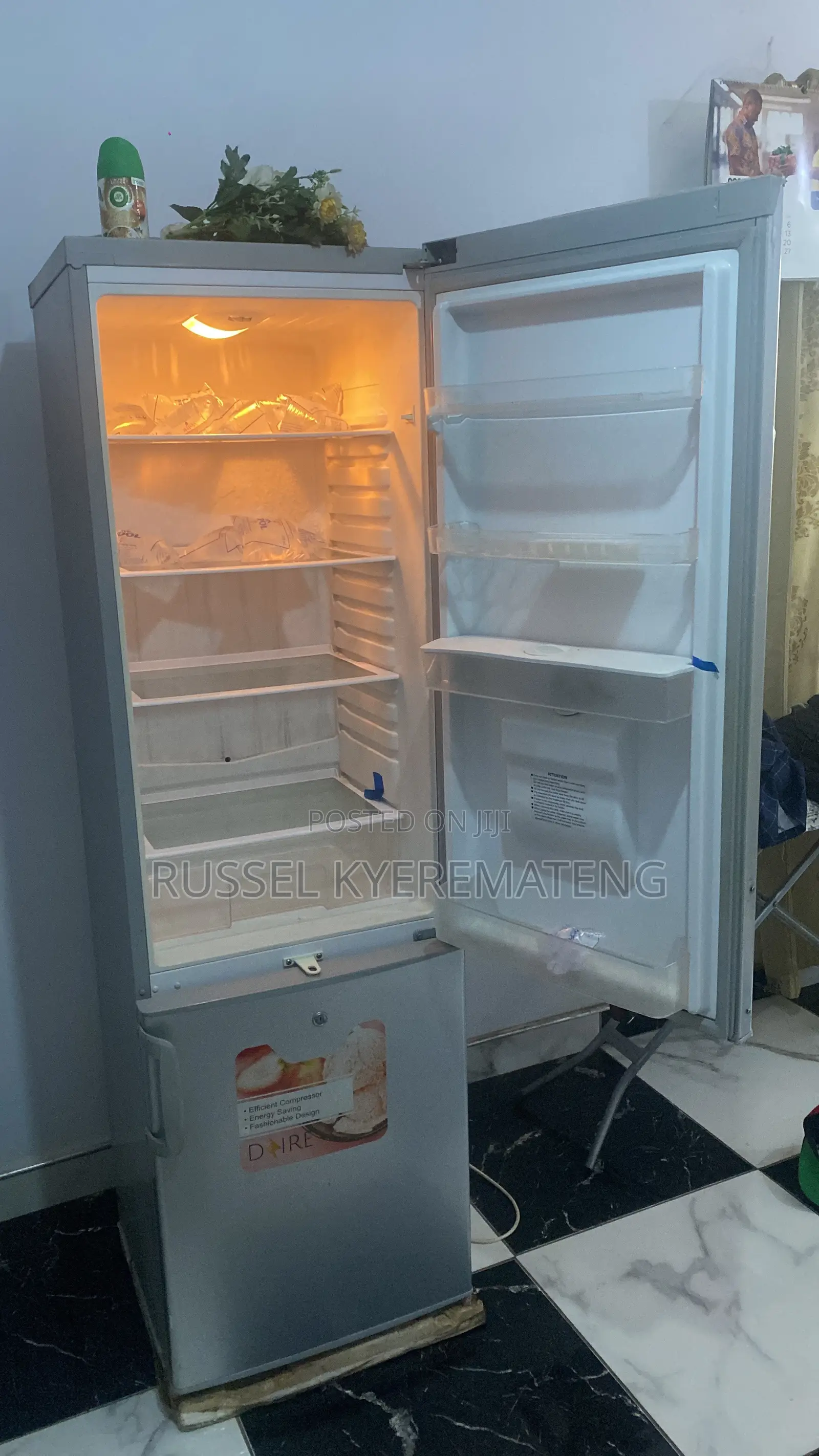 Dzire 244L Double Door Fridge