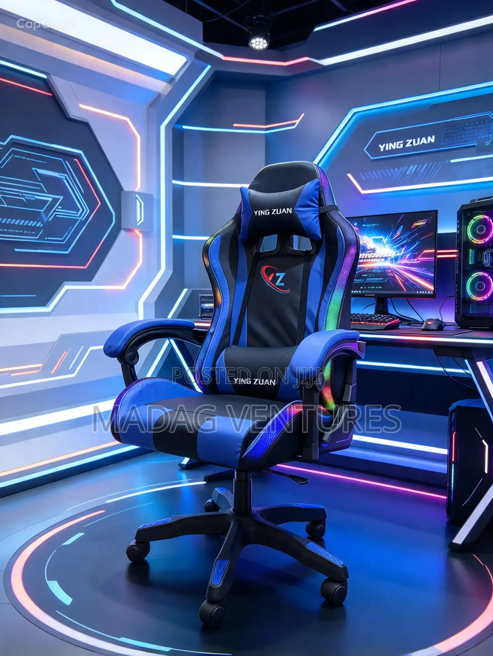 High Quality Gaming Chair RGB Light Office Chair