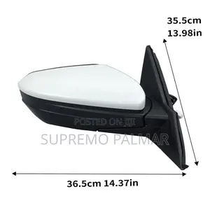 Honda Civic 2016–2021 Right Mirror – Signal Light, Pearl White