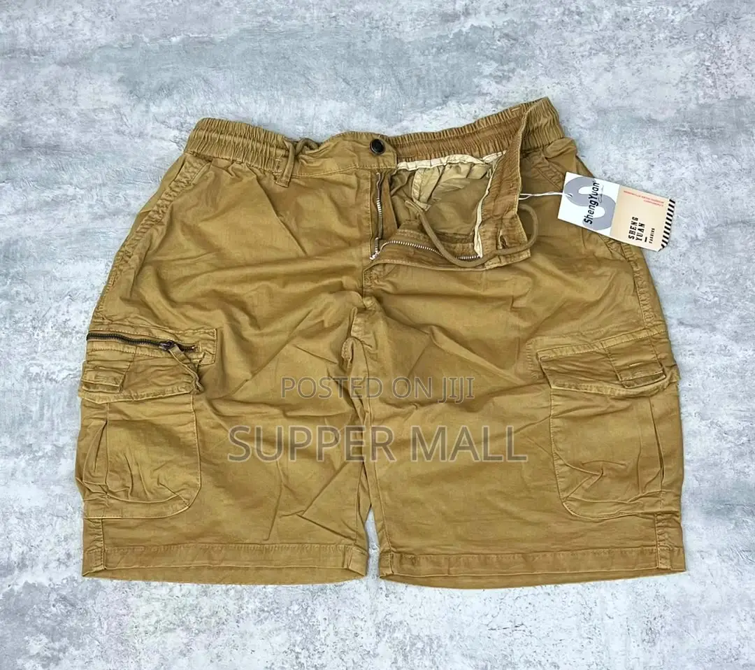 Men Cargo Shorts Side Pocket