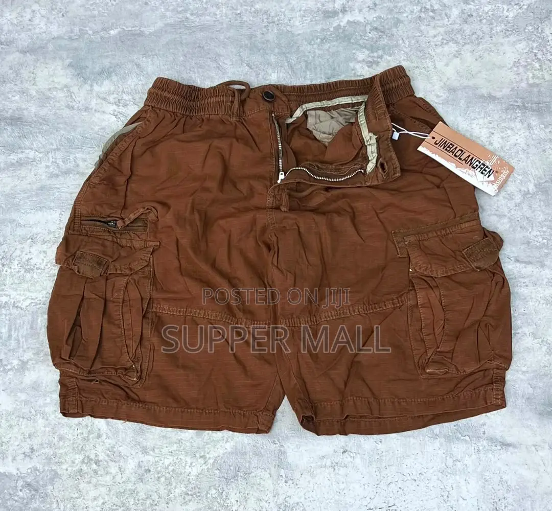 Men Cargo Shorts Side Pocket